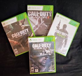 Xbox 360 Call of Duty Video Game Collection Bundle
