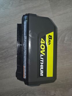 Ryobi 40v 8ah battery