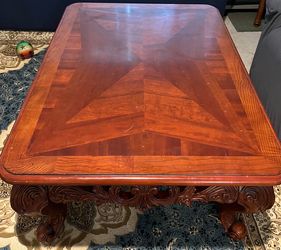 Coffee table solid wood and beautiful