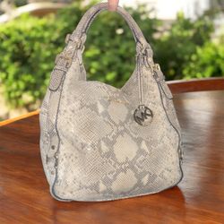 Michael Kors Snake Print Handbag