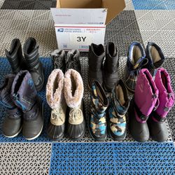 Kids 3Y Snow Boots Girls Boys Waterproof Insulated Warm Winter Sports