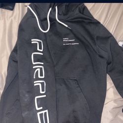 Purple hoodie size M