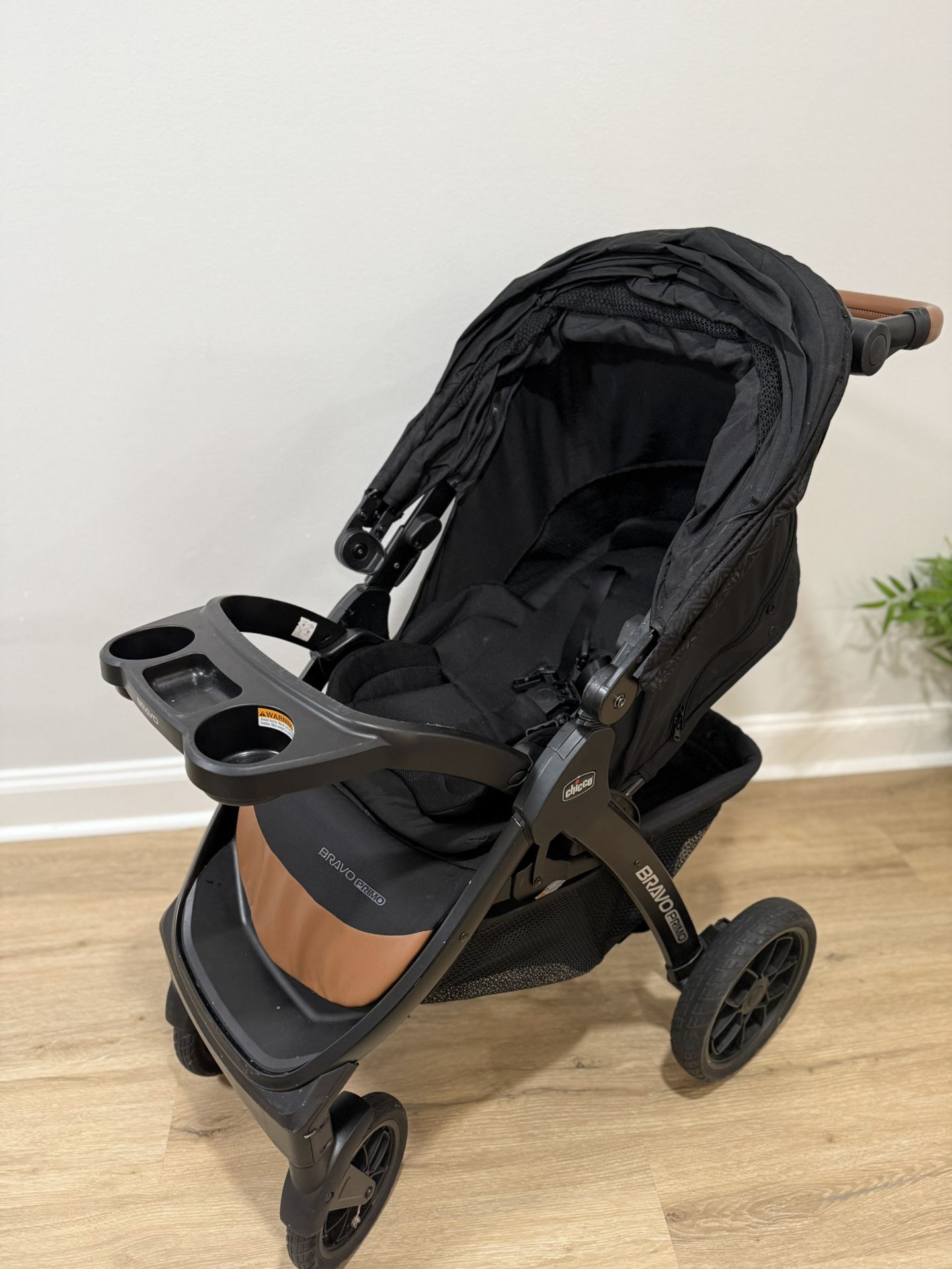 Stroller: Chicco Bravo Primo 3-in-1 Quick Fold Trio Travel System