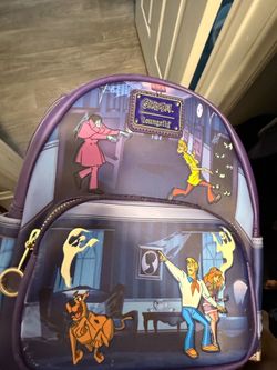 Scooby doo backpack and wallet