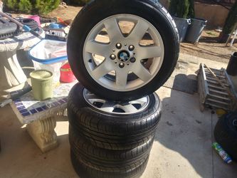 BMW. Wheel and Tires for 3 series