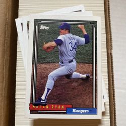 1992 Topps Baseball Complete Set 792 Cards w/ Manny Ramirez RC NM-MINT