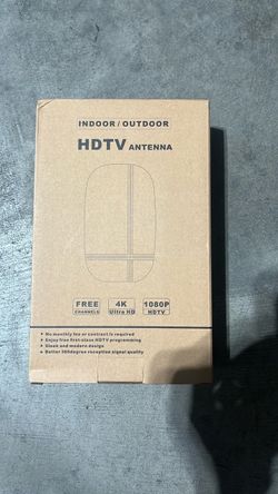 Indoor/Outdoor HDTV Antenna 4K 1080P