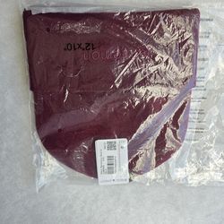 Lululemon Warm Revelation Beanie Wordmark Logo Deep Luxe DELX Wool Blend