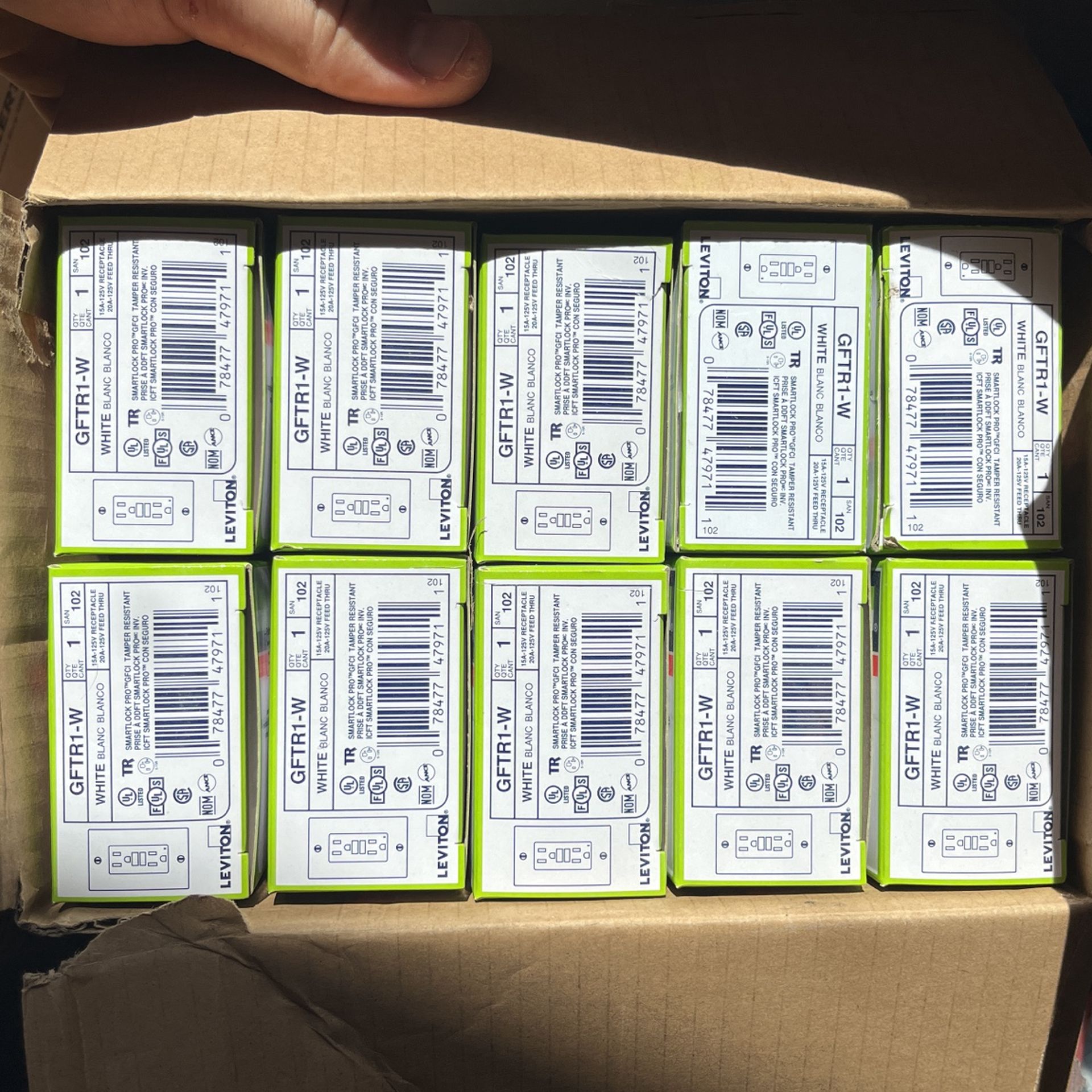 Leviton GFCI Tamper Resistant Receptacle