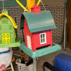 Bird Houses Hanging Baskets