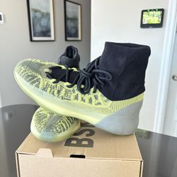 Adidas Yeezy YZY BSKTBL Knit Basketball Size 9.5 Energy Glow HR0811