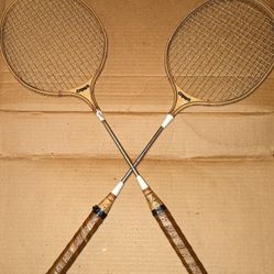 2 Different TENNIS, 1 PAIR badminton 