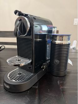 Nespresso CitiZ Coffee and Espresso Machine by De'Longhi w/ Milk Frother