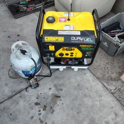 Champion Dual Fuel 4750 Watts Generator  $480