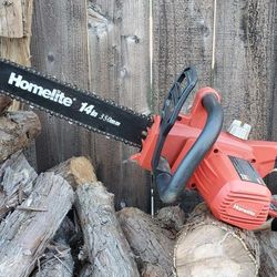 Homelite 14" Electric Chainsaw