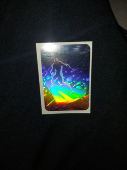 1990 Impel Marvel Universe Holographic Silver Surfer #MH3