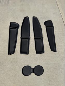 2026 Tesla Model Y Door Pocket + Cup Holder Liners