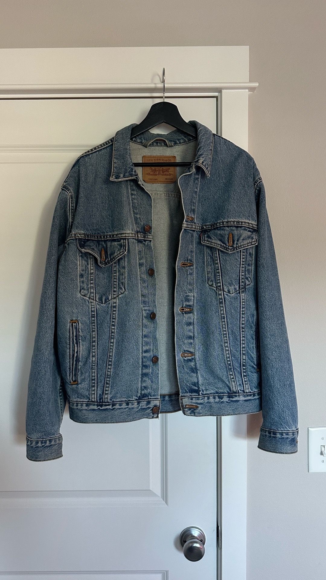 Mens Vintage Levis Jacket Size Medium