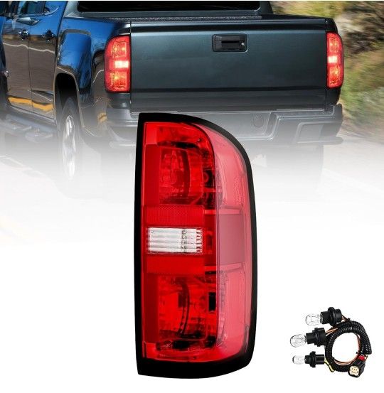 Chevy Colorado Tail Lights Rear Lamp Replacement OE Style Passenger Side w/Bulbs