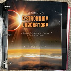 Astronomy Lab Book And Textbook 
