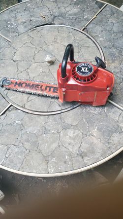 Homelite chainsaw