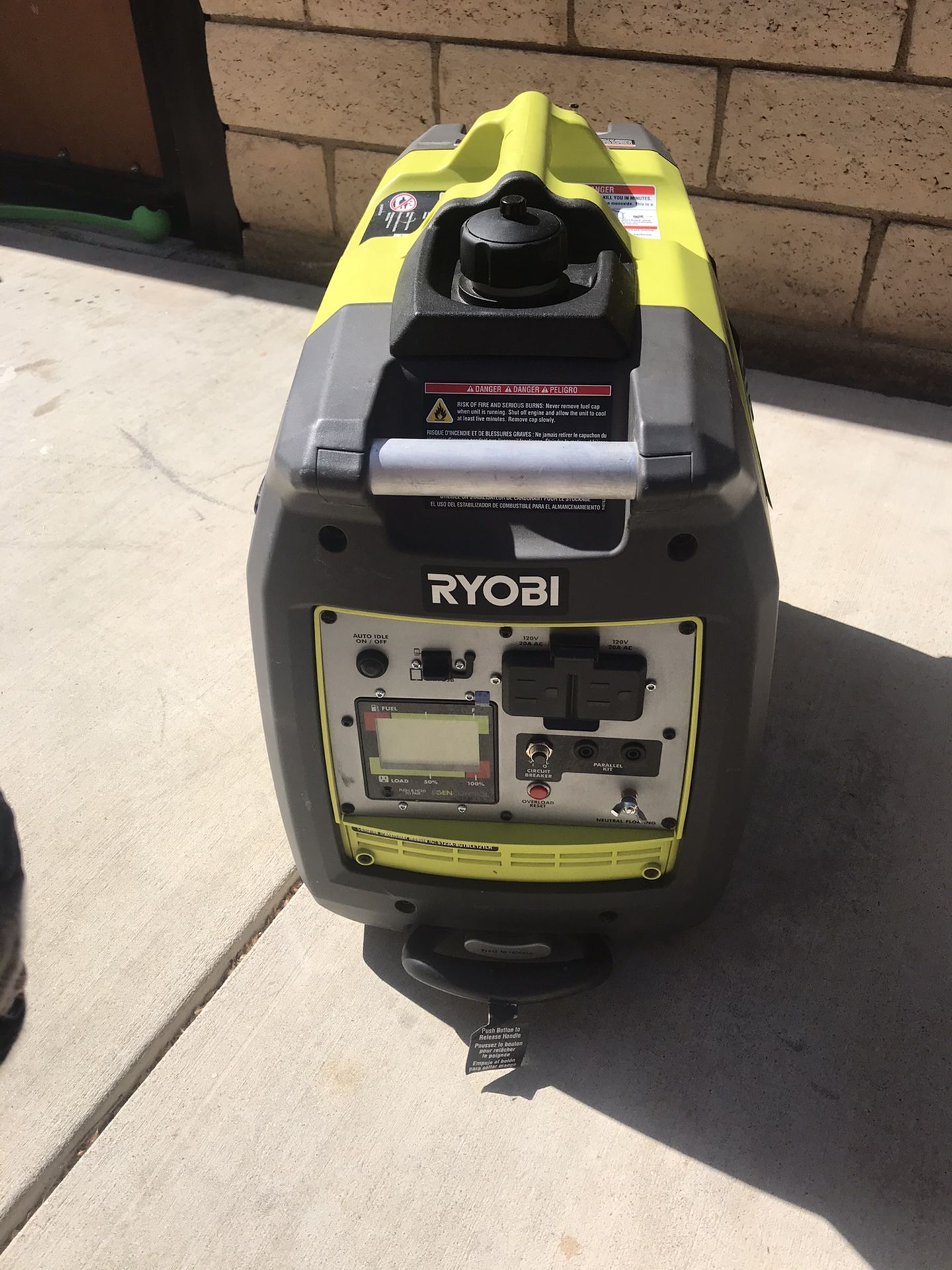 Ryobi generator