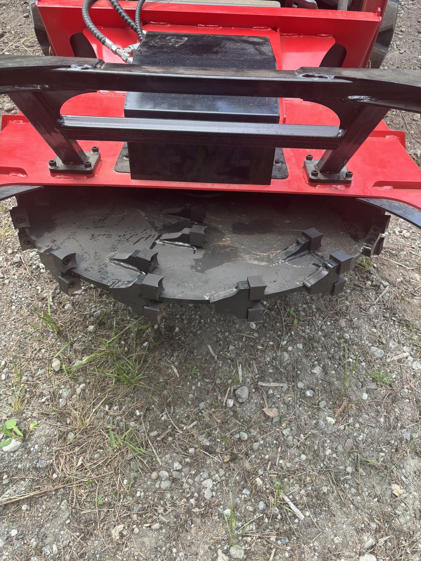 New GIYI 43 Inch Skid Steer Disc Mulcher