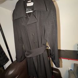Woman’s Black peacoat