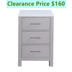 20 inch Marble Top Base Cabinet ON SALE