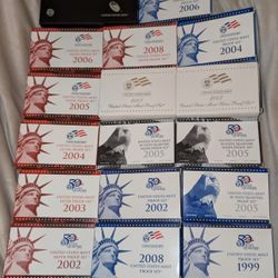 United States Mint Silver/Proof Sets