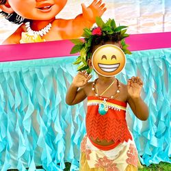 Moana Themed Kids Party Set Up - $110