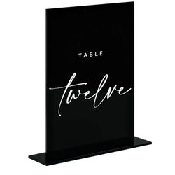 Table Sign Personalized 