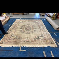 Chinese Rug- Just Professionally Cleaned!