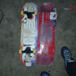 Used Skateboard And Deck