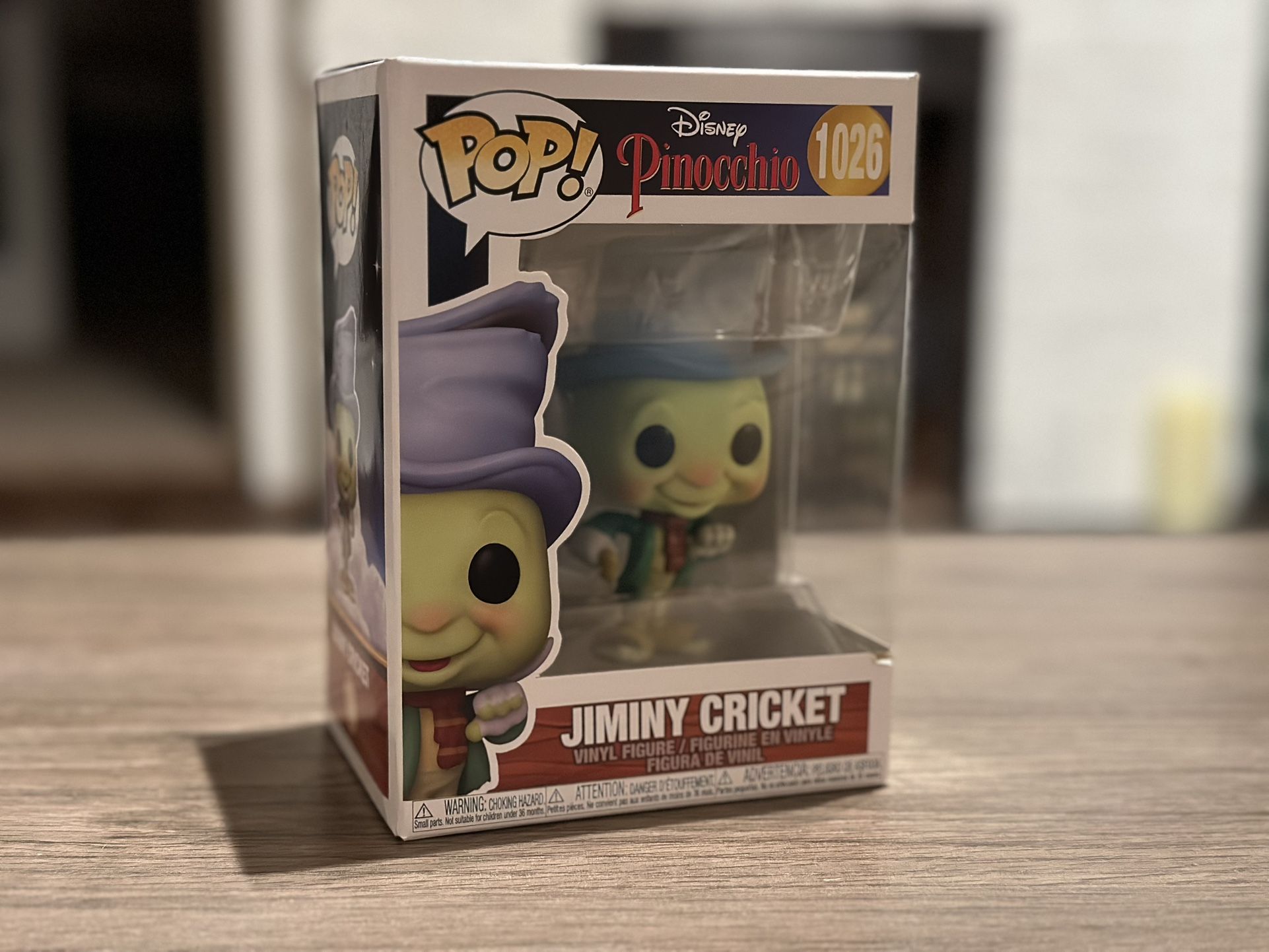 Funko Pop! Disney’s Pinocchio 1026 Jiminy Cricket