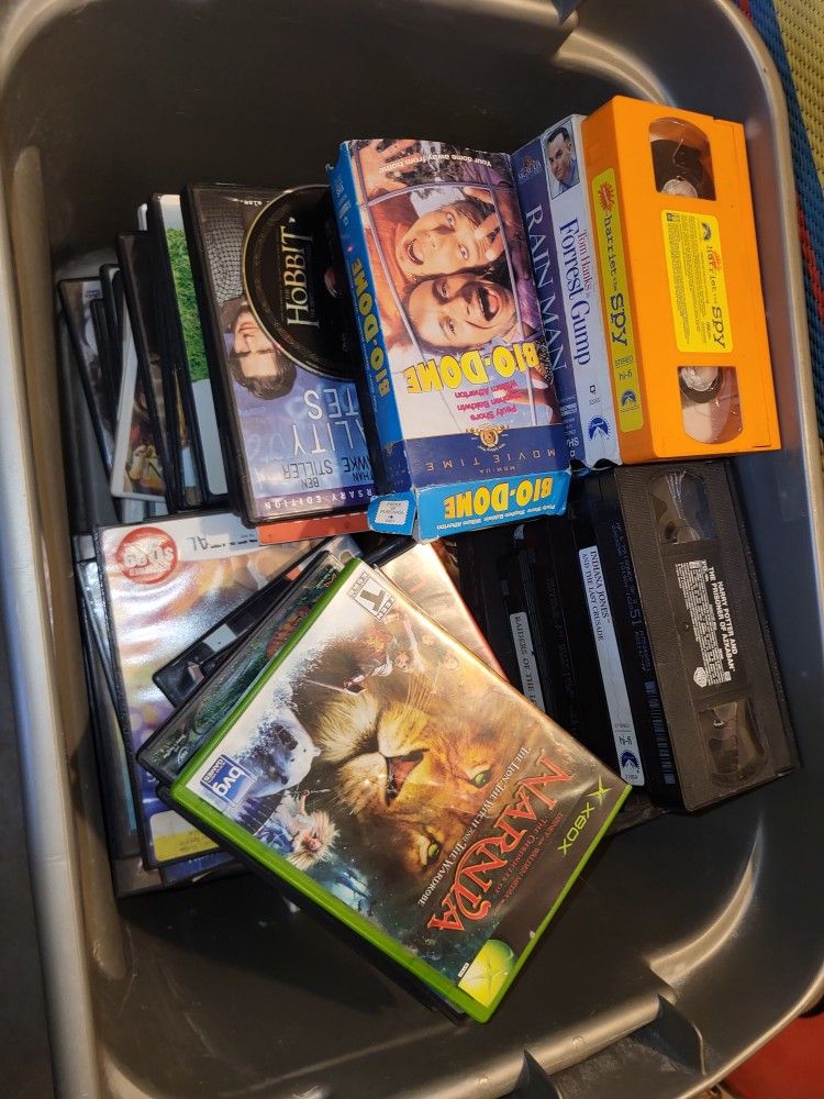 Massive Vhs DVD Collection
