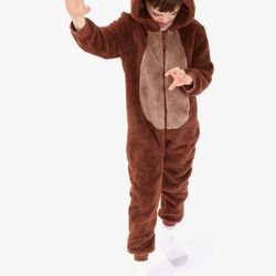 🐻Halloween - ready: Cozy Bear Onesie Costume | Pajama | Playwear – Unisex🐻