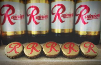 Rainier Beer Cap Magnets