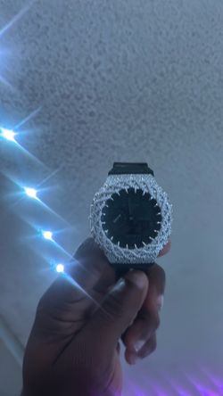 Iced out G shock