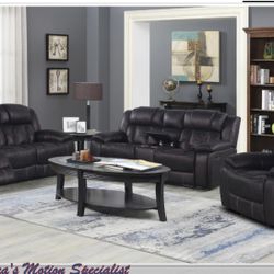 2-piece Reclining Sofa & Loveseat set