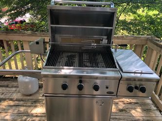 DCS Stainless Steel Gas Grill with Rotisserie