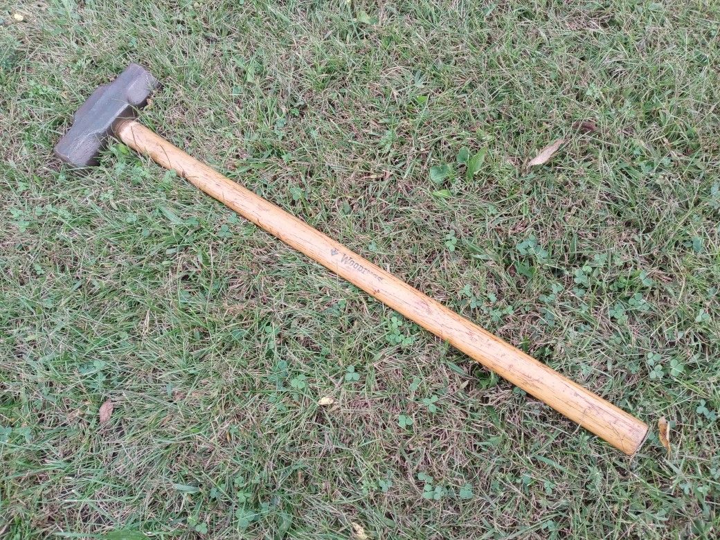 13lb WOODINGS Sledge Hammer 35" Wooden Handle