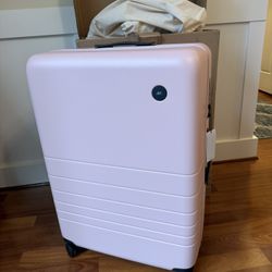 Monos Large Check In Luggage (Rose Quartz)