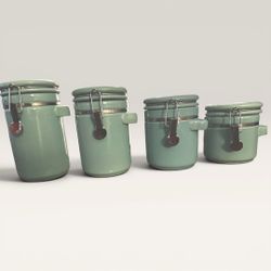 Sage Green Canisters
