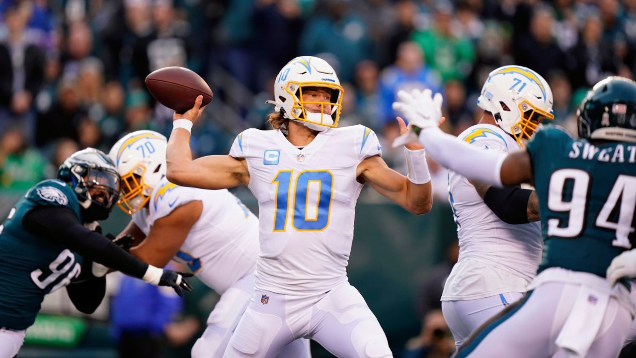 Philadelphia Eagles Vs Los Angeles Chargers