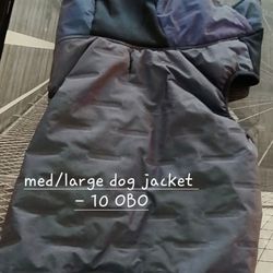 Med/Large Dog Jacket