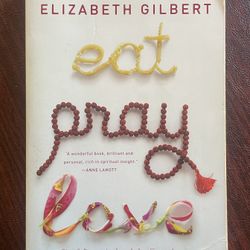 Eat Pray Love, Paperback Book