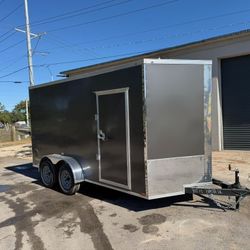 Quality Cargo 7 x 14 Enclosed Trailer 7k