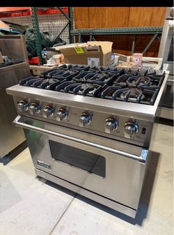 🔥 VIKING PROFESSIONAL 36” GAS RANGE – STAINLESS STEEL 🔥