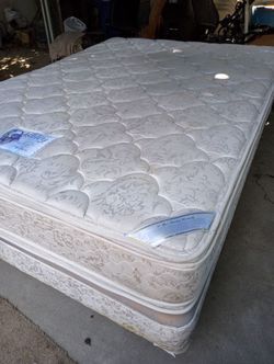 Double sided PILLOW TOP queen